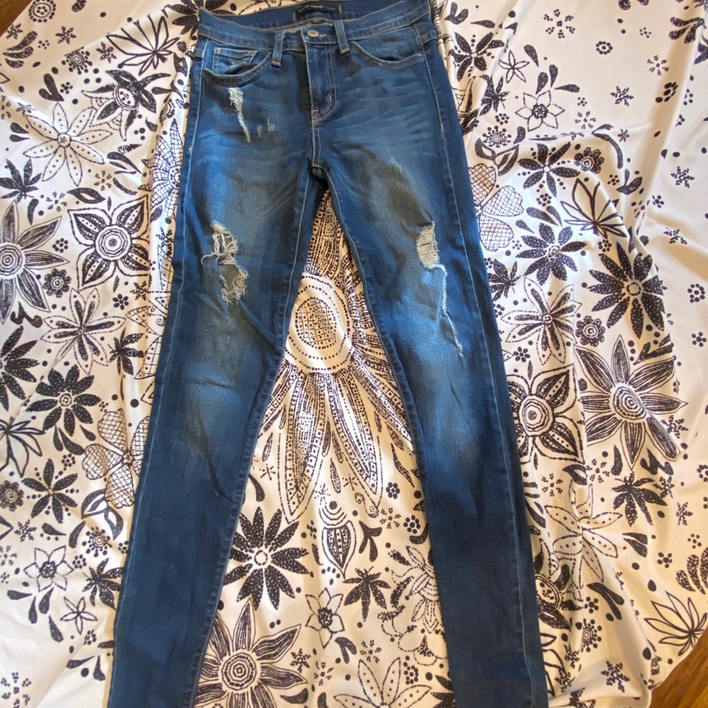 Flying money dark washed jeans